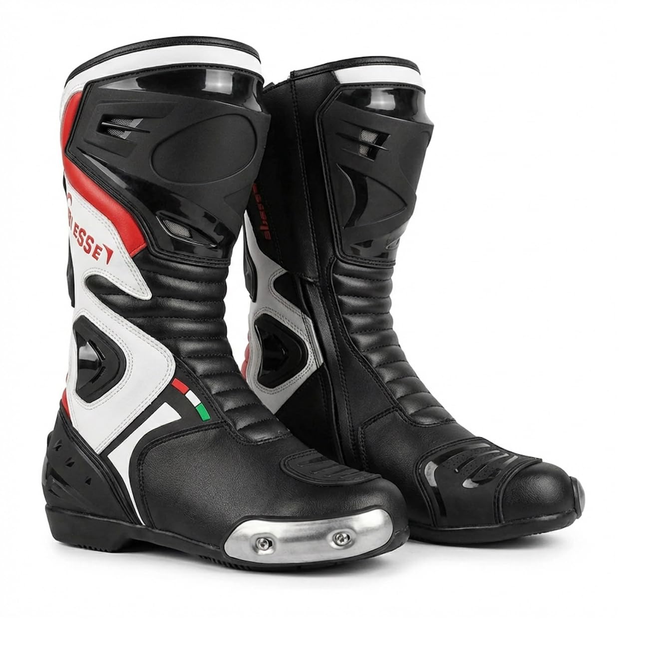 BI ESSE BS Moto Pista Sport Racing Bottes de moto respirantes