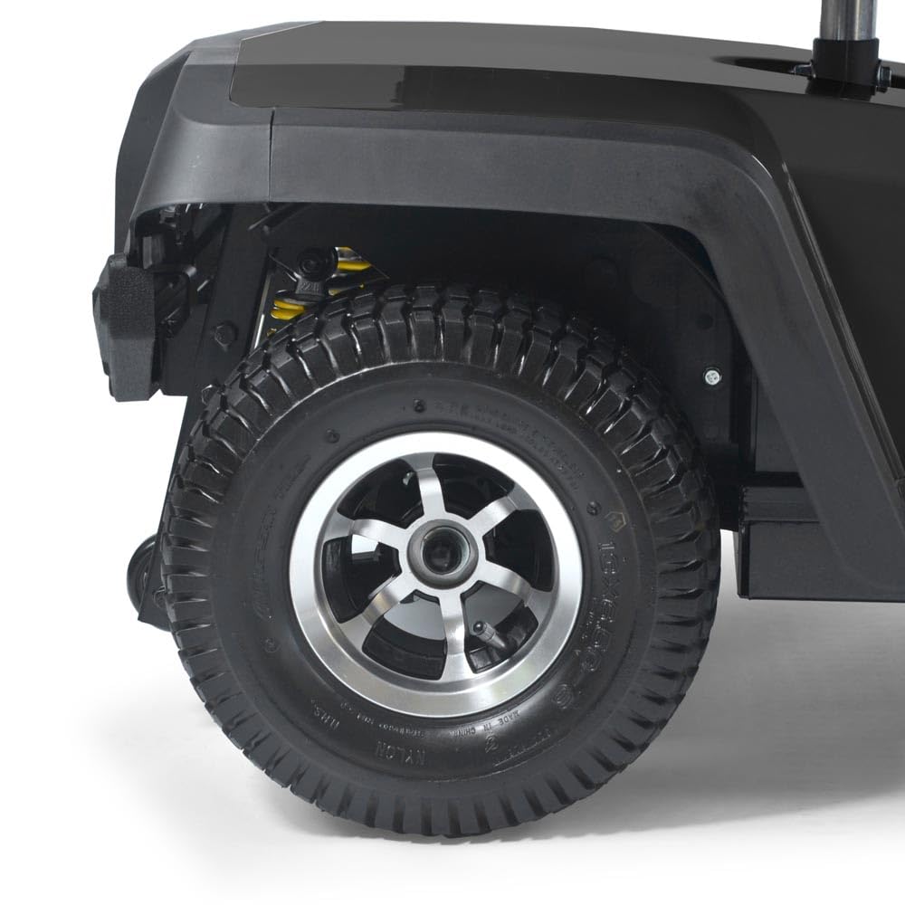 VELECO SHARPY PRO – Czterokołowy pojazd z mocnym silnikiem, wyposażony w duże opony (Czarny)