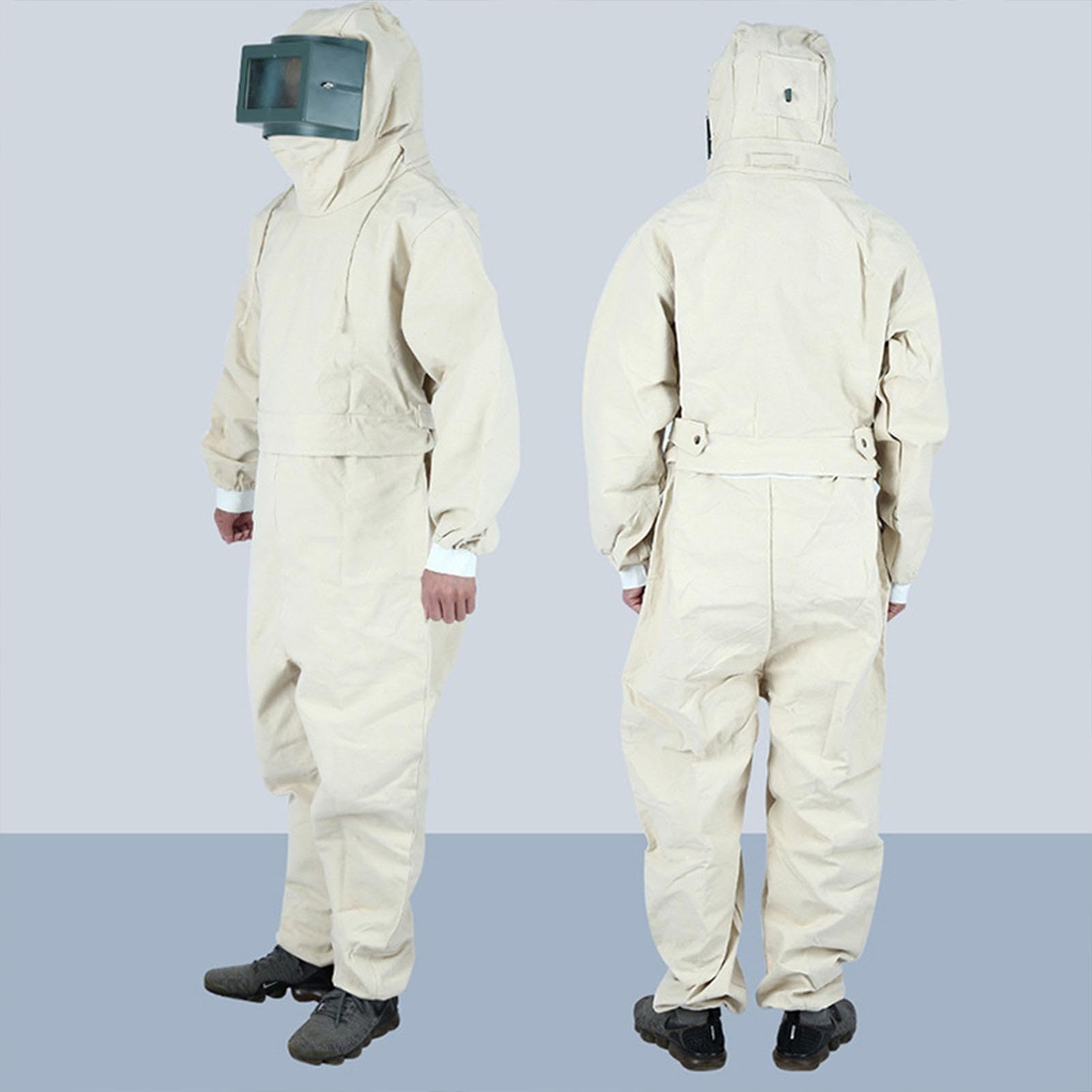 Sandstrahlanzug, Schutzkleidung, Strapazierfähige Sandstrahlkleidung, Arbeitsoverall für Schleifarbeiten Im Schiffbau, Damen