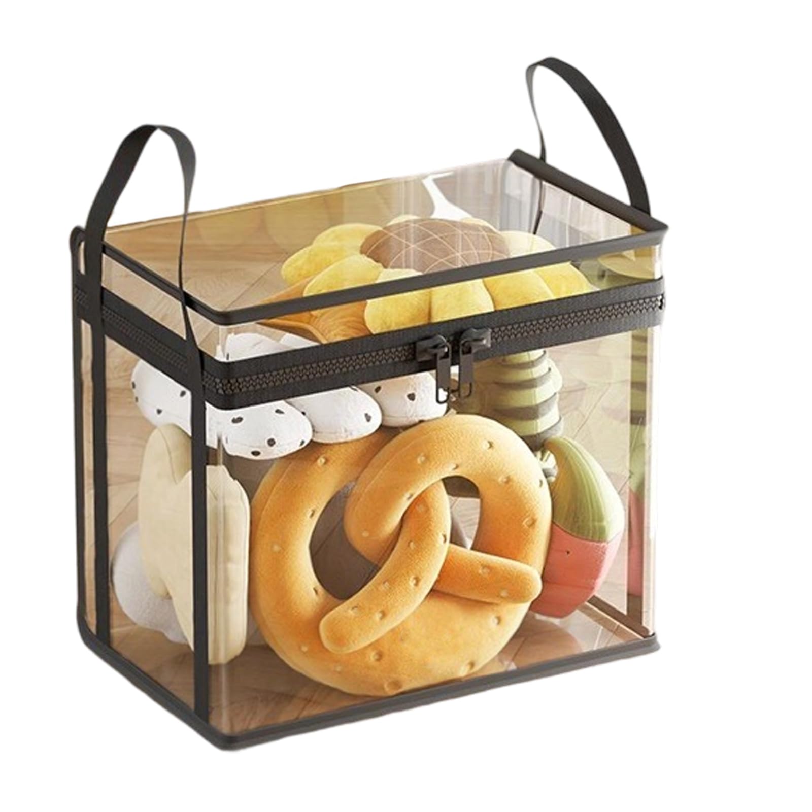 Contenitore PVC Pesante 50L per Asilo Nido e Aula - Cerniere Lunghezza, Design Salvaspazio