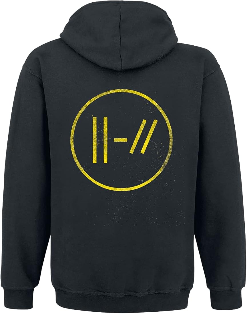 Buy Twenty One Pilots Official Logo Heavy Hoodie (Black) - Small at Amazon .in