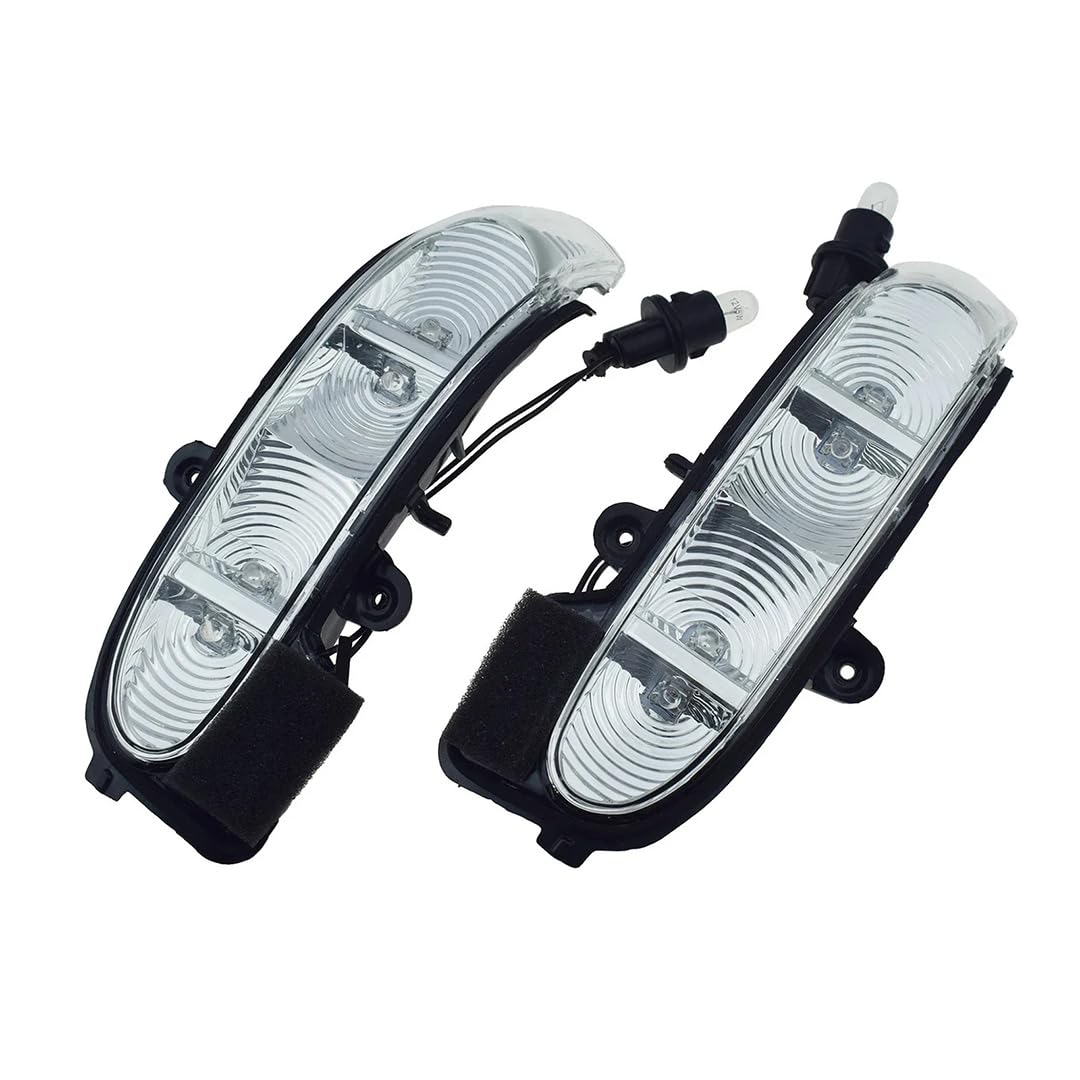 Rufutle Side Marker Lights for Mercedes-Benz G/E-Class W211 S211 W463 W461 2002-2007, Left/Right Rearview Mirror Light A2038201321/A2038201421