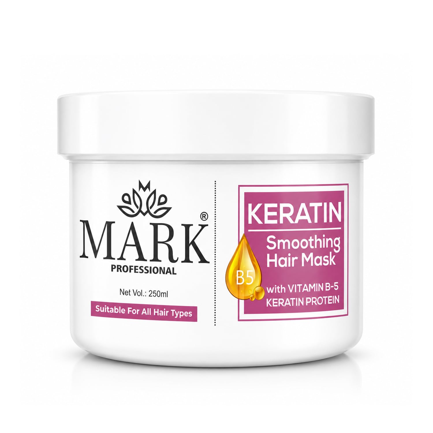 MARK PROFESSIONAL Special Keratin Smoothening Mask, Deep Cleans, Refreshes Scalp, For All Hair Types (250 ML (Pack of 1))-image-42