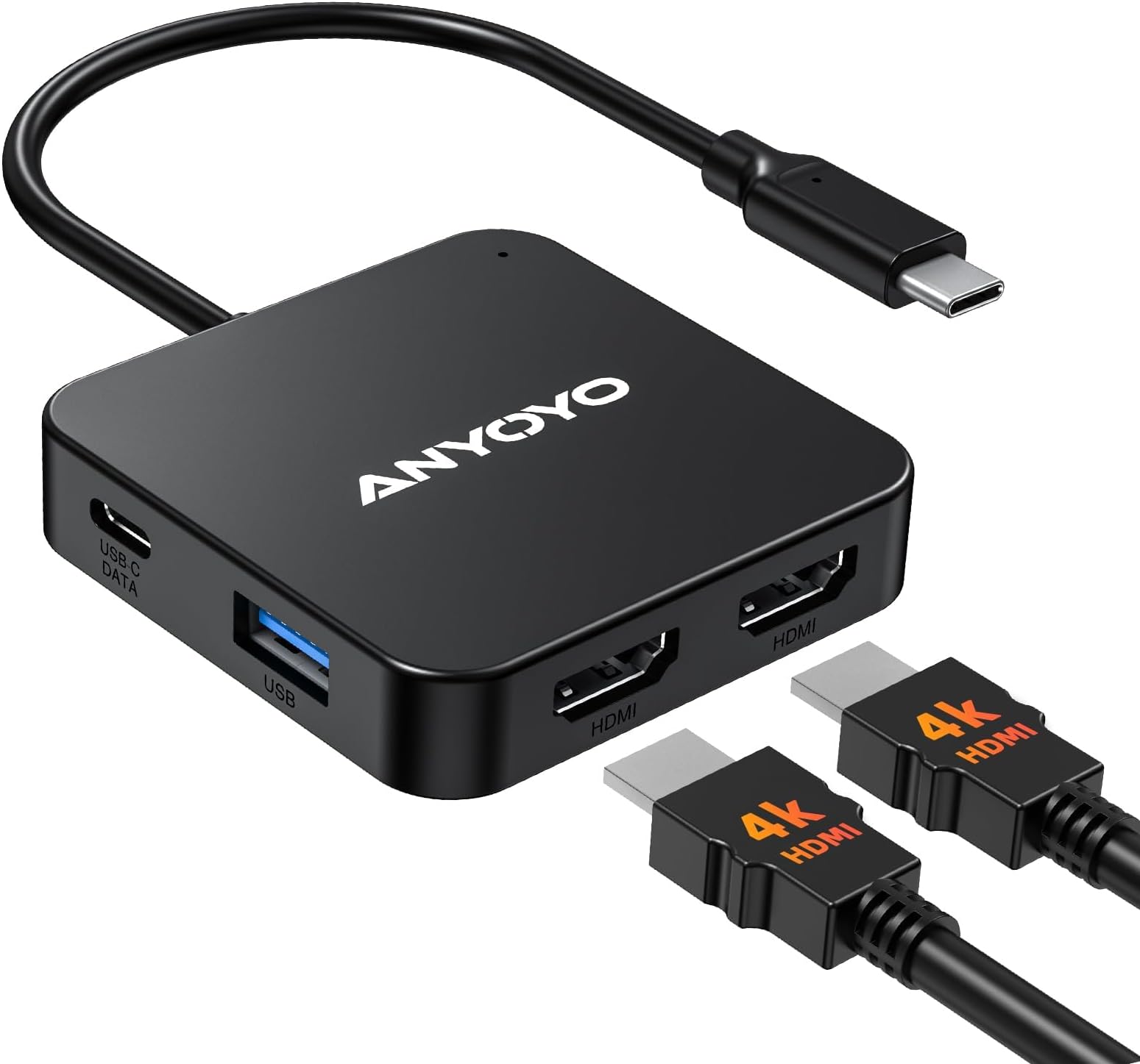 Hdmi Splitter Extended Display Monitors Herfair USB To HDMI