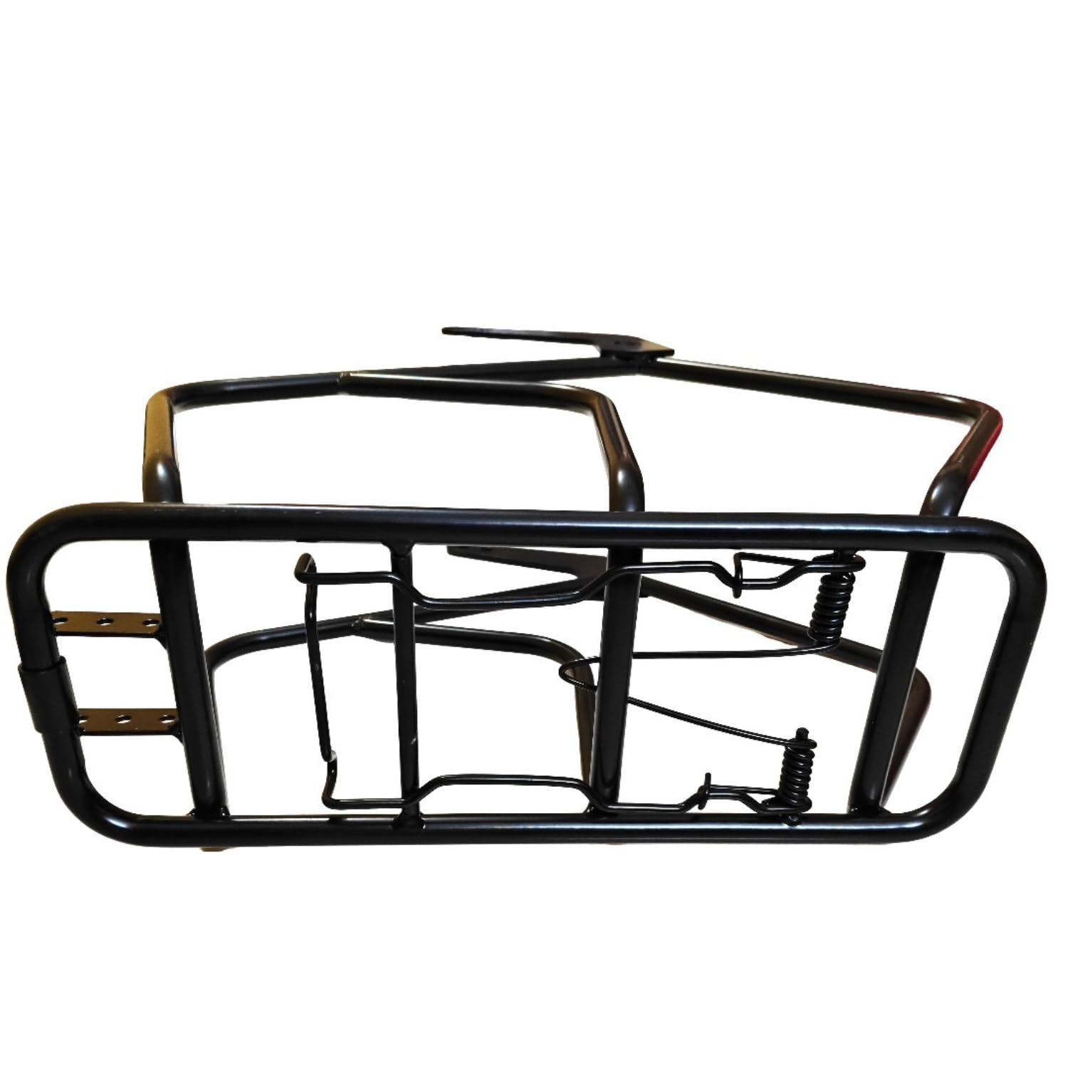 Universal Cycle Rear Carrier Metal Bicycle Rack with 190LBS Load Capacity, Adjustable Bike Seat Luggage Rack for 26 to 29 Inch Cycles, Heavy Duty Rear Carrier 3