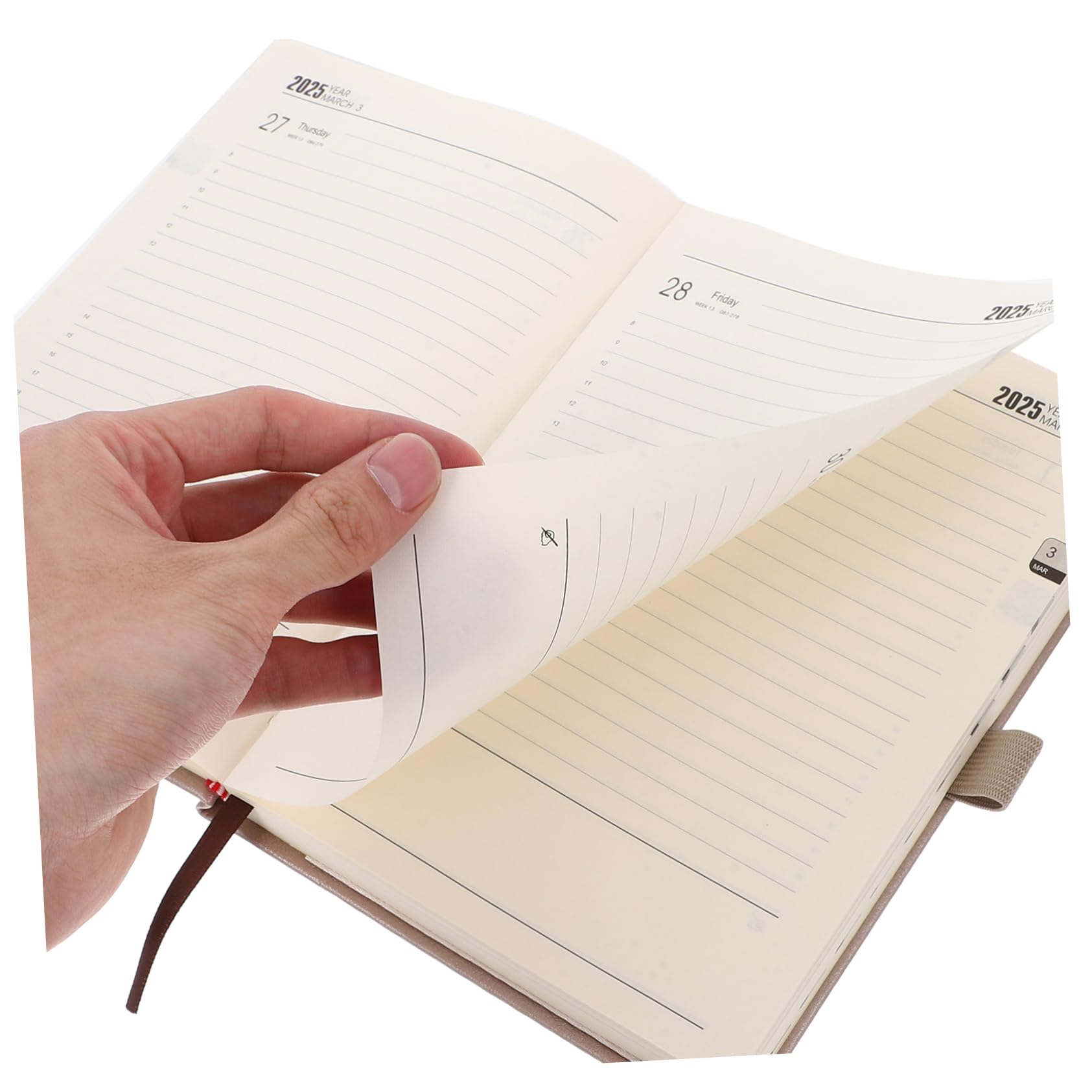 LALAFINA Planner Accademico Multifunzione Agenda Mensile e Settimanale Portatile Con Penna Inclusa Notebook Per Scrittura e Organizzazione Accessorio Ufficio Per Studenti e Lavoratori