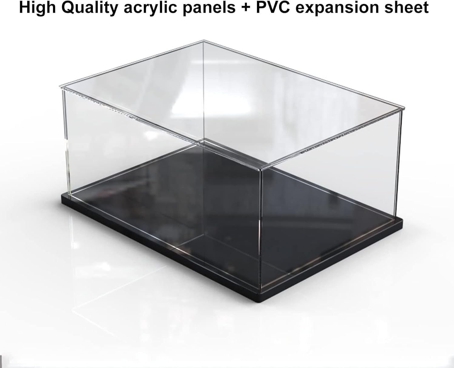 Lego Display Case for Lego Ideas 21319 Friends Central Perk Building Kit,Dustproof Display Box Showcase for Ideas Seinfeld 21328, Ideas Big Bang Theory 21302(NOT Included The Model)