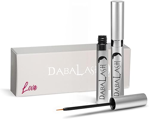 Dabalash Fortalecedor profesional de pestañas y cejas dale a tus propias pestañas un aspecto más largo, más completo y grueso, 0.18 onzas