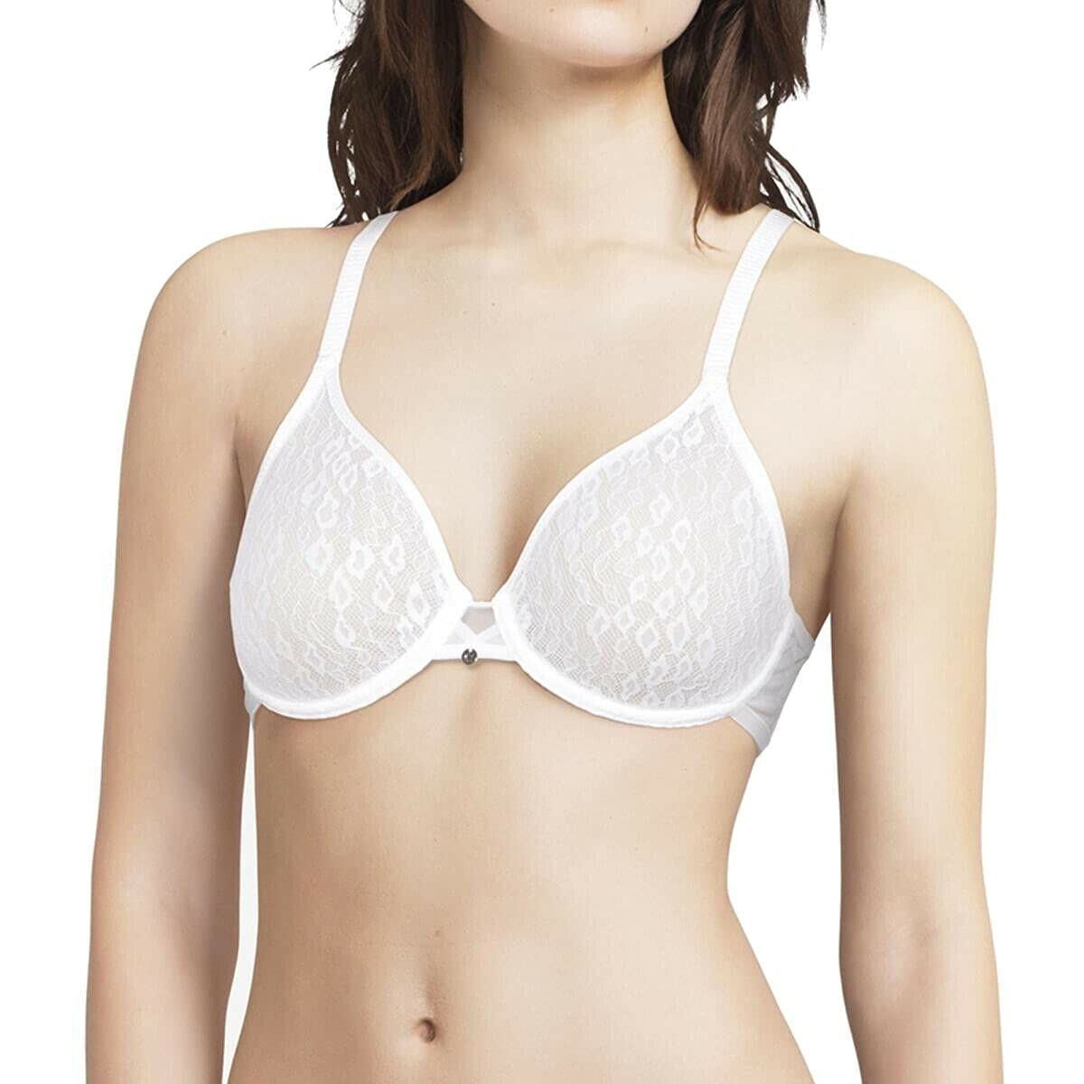 ChantelleWomen's Spirit Underwired Bra, White (WHITE 010), 30D (Manufacturer Size: 65D)