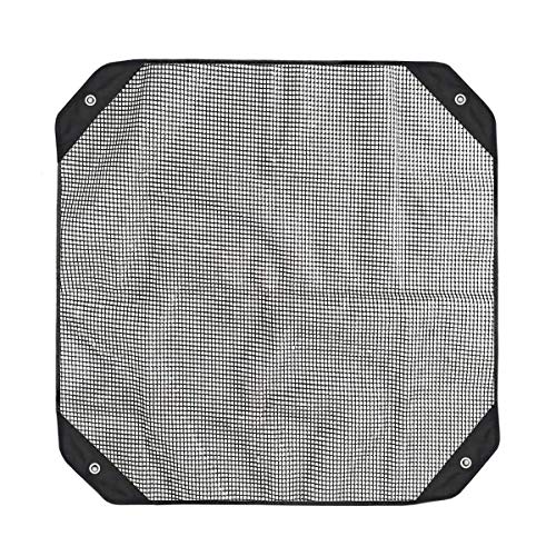 Jeacent AC Cover All Season Top Air Conditioner Leaf Guard Open Mesh Air Conditioner Cover for Outside Units Black, (28"×28")