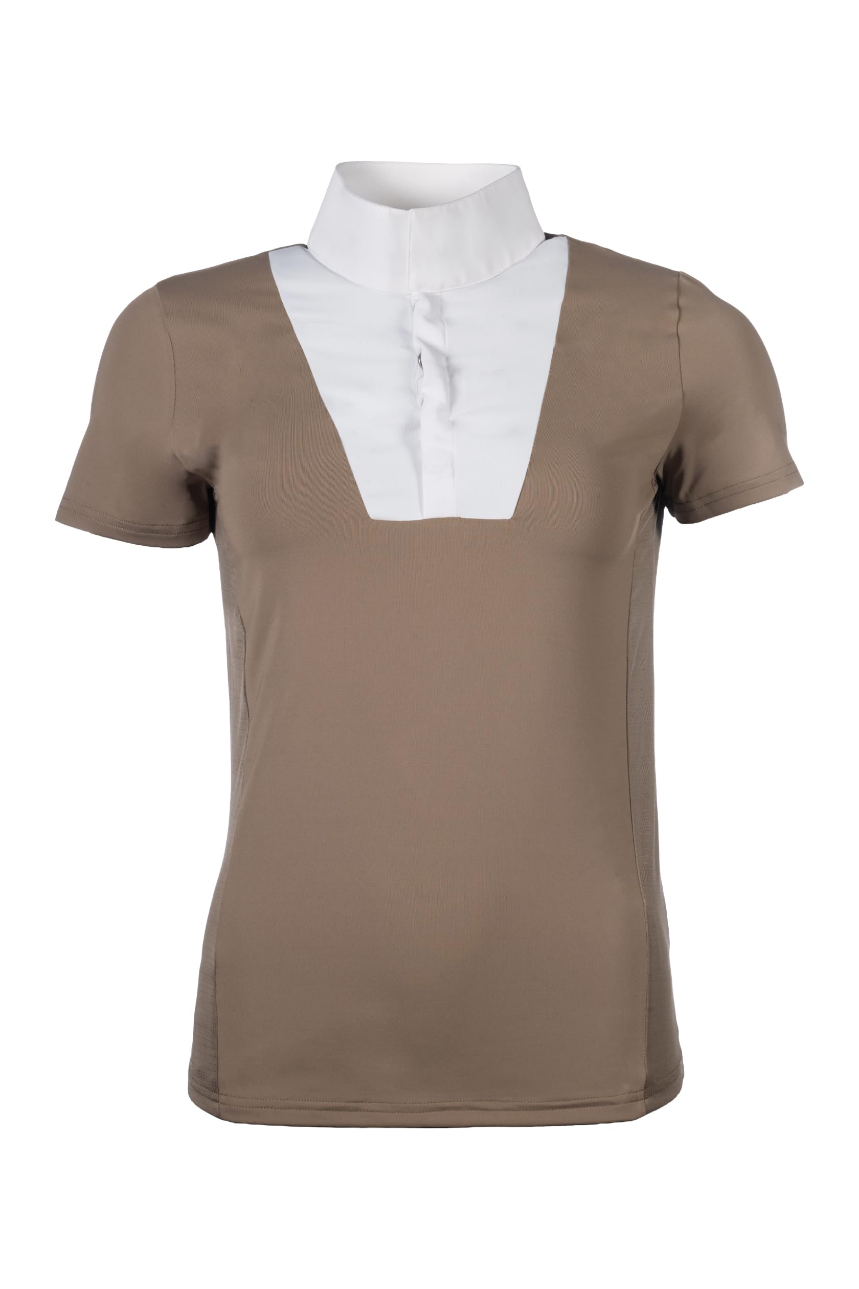 HKM Women's Virginia T-Shirt, Taupe, XXS