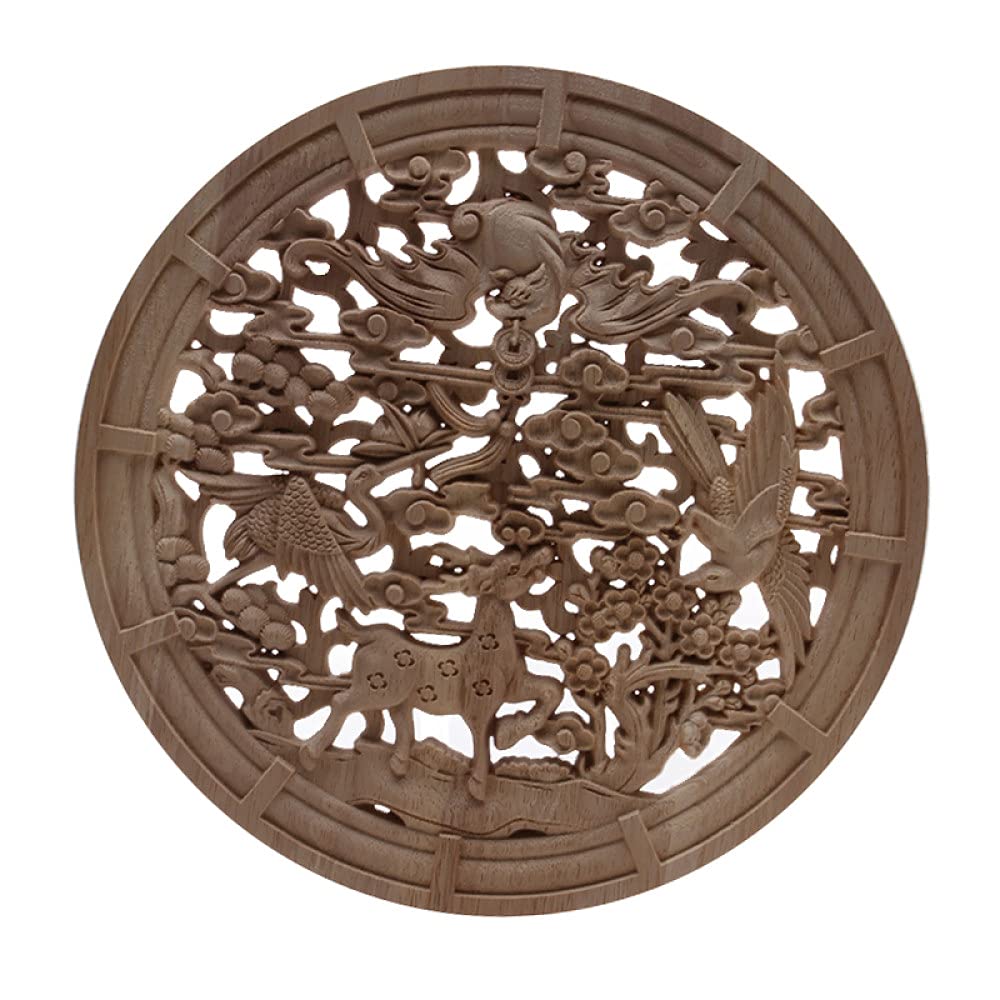 Applique en bois sculpté B167 pour meuble de style antique européen