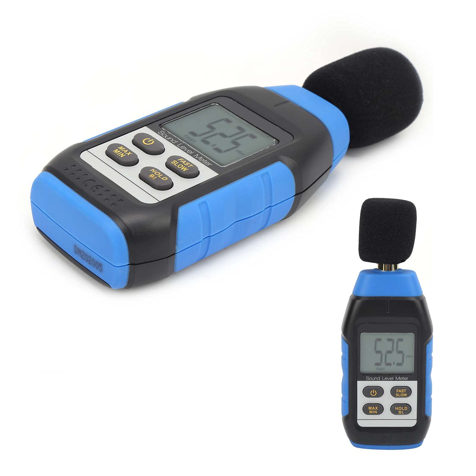 Medidor de Decibelios Portátil VMS-1, Probador de Ruido de Alta Precisión para Fábricas y Audio Doméstico, Plástico + Metal