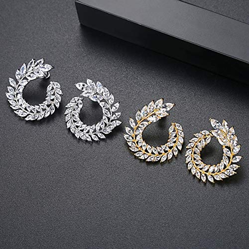 Boucles d'oreilles couronne en or pour sublimer vos soirées - 3
