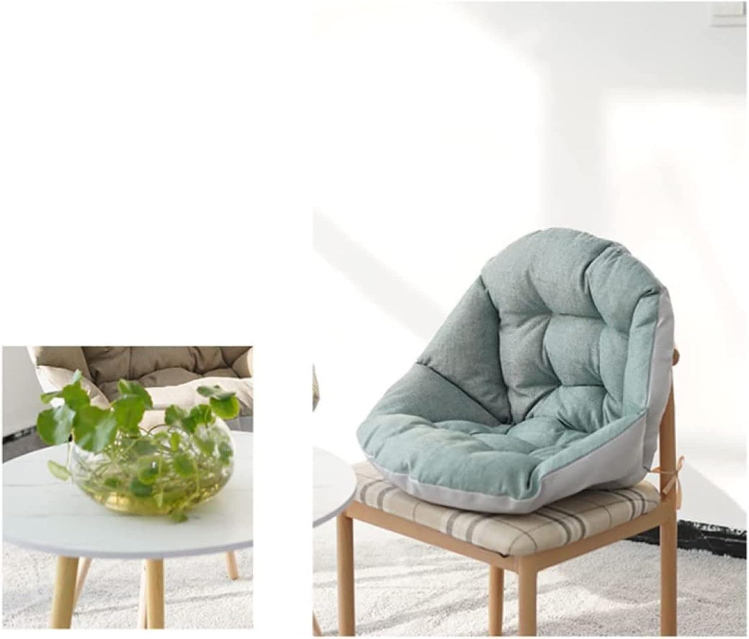 座椅子 座布団 低反発クッション 背もたれ付き クッション 椅子 折畳 背もたれ フロアチェア 軽量 コンパクト ソファ チェア オ