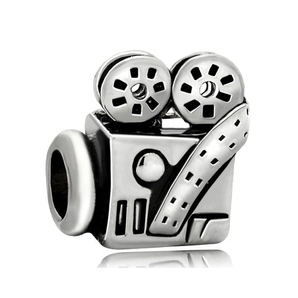 EWT Pandora Compatible Movie Projector Camera Film European charm bracelet-  Buy Online in Burundi at Desertcart - 27858534.