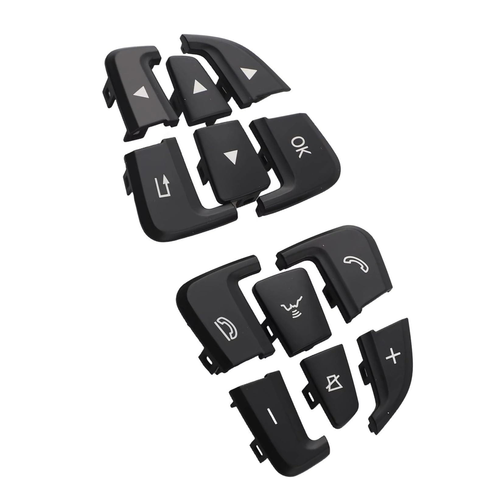 Pulsanti Volante Universali Auto Compatibile Con Benz Per GLA 2014 2015 2016 2017 2018 Pulsante Interruttore Al Volante Dell'automobile Coperture Accessori A 099 905 07 00
