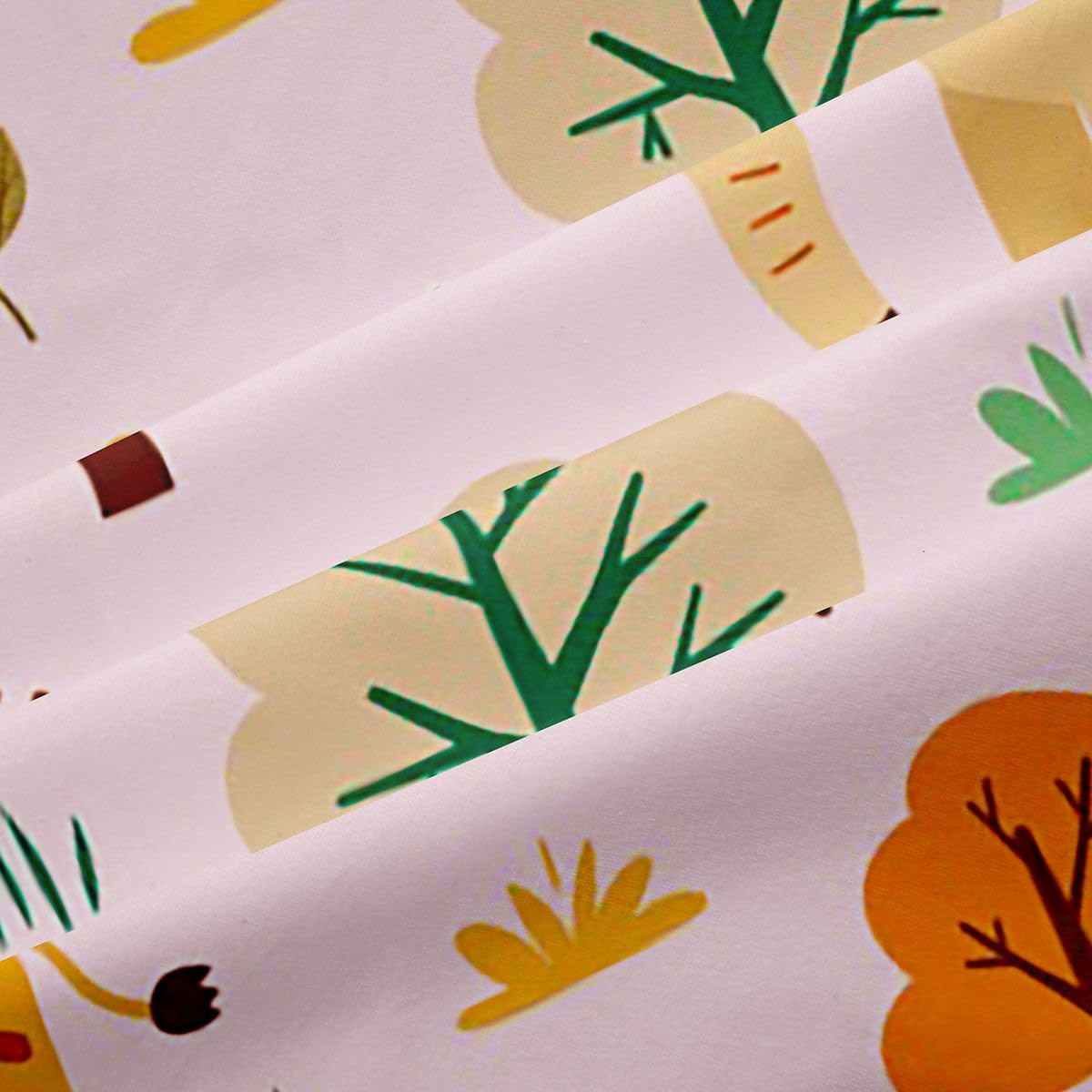 Homewish Tende oscuranti con animali del bosco, 117 x 183 cm