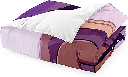 Miniatura 5 de Juego de edredón de niña negra afroamericana, tamaño individual, edredón mágico para niñas negras para decoración de dormitorio Kawaii, juego de