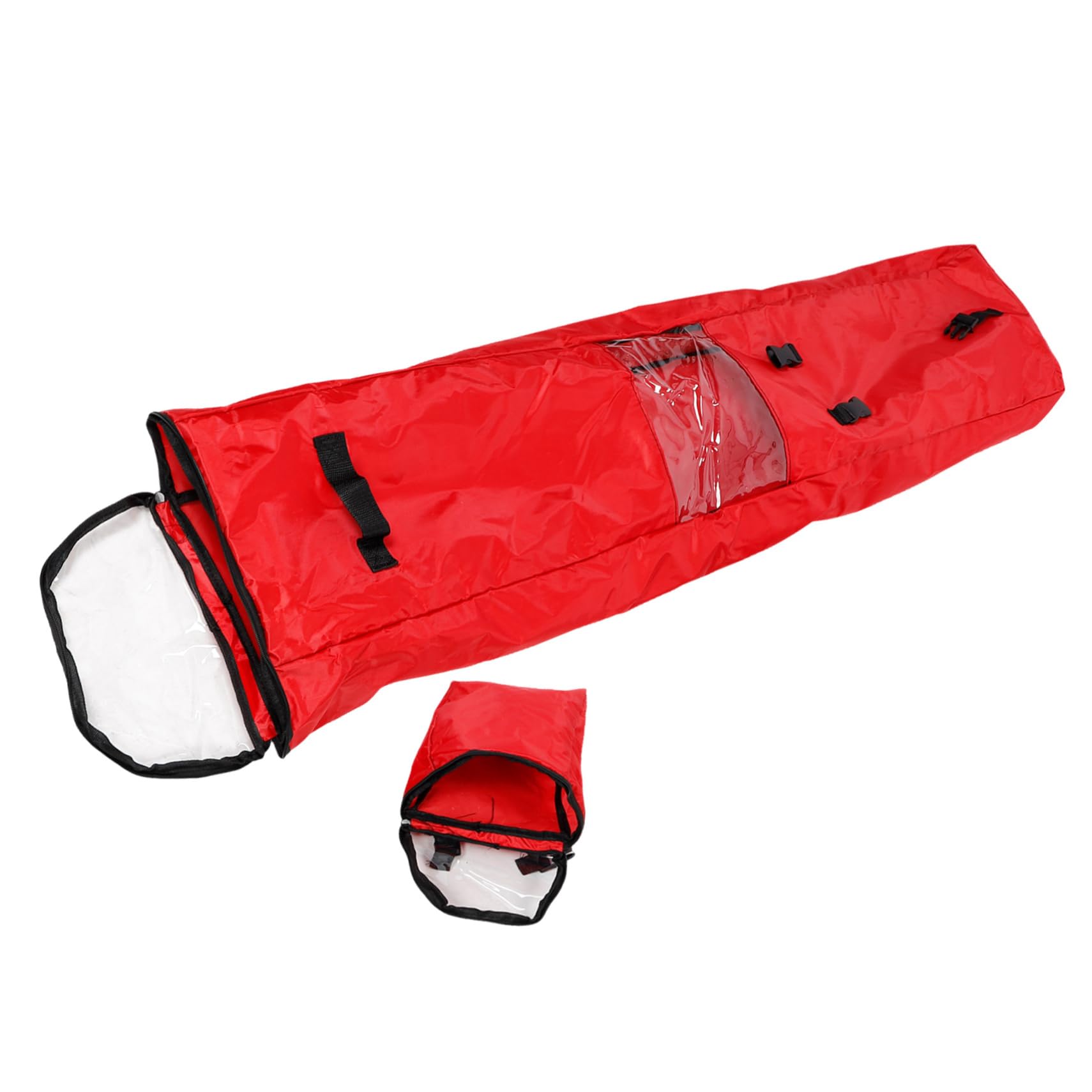 ULTECHNOVO Aufbewahrungsbehälter Für Geschenkpapierrollen Organizer Aus Dickem Reißverschluss Zum Schutz Vor Schmutz Für Weihnachtsgeschenke Platzsparend Und Stabil