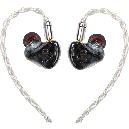 AIDERLOT M5 in ear monitor Cuffie,Cinque Balanced Armature drive alta  risoluzione Auricolari,Alta fedeltà musicisti Auricolare,due cavi 3.5mm  MMCX rimovibili : Amazon.it: Elettronica