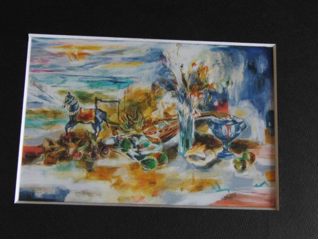 Amazon.co.jp: 志村節子、〈挽歌〉、画集画、高級額額装付、状態良好