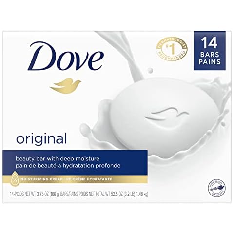 Dove Beauty Bar Gentle Skin Cleanser Moisturizing Cover