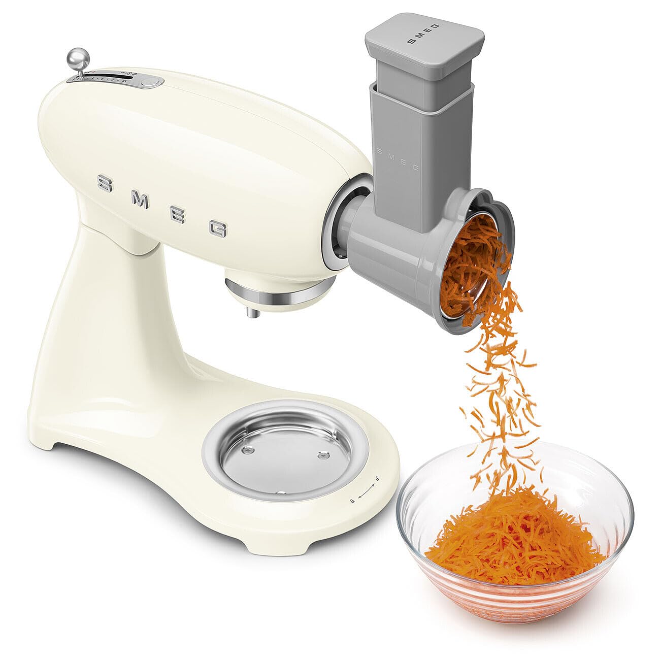 SMF05CREU - SMEG - Robot pâtissier multifonctions 4.8l 1000w crème