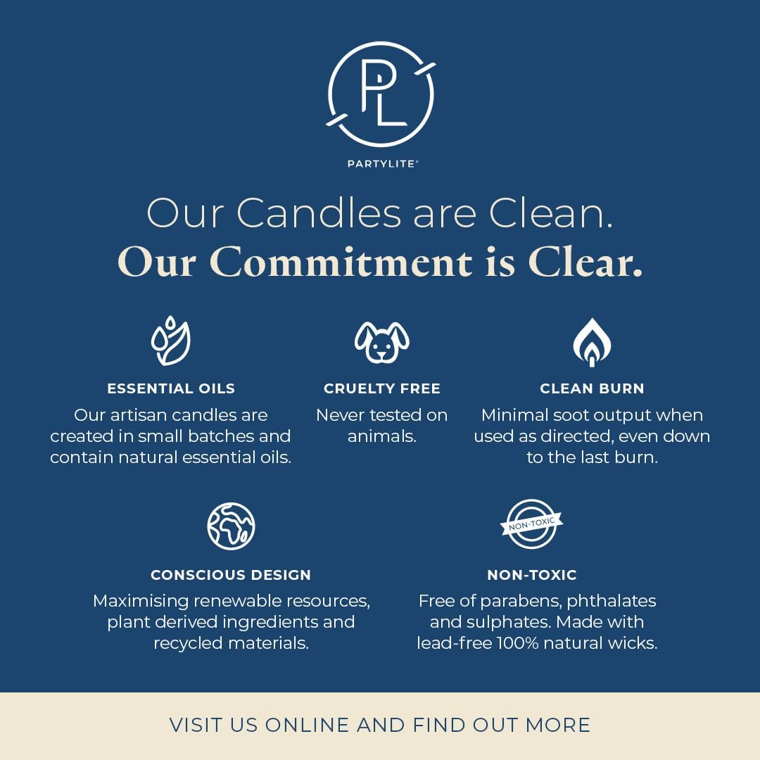 PartyLite 3-Wick Jar Candle, Highly Fragranced Clean Burning Glass Candle, 25-45 Hours Burn Time (Sunflower Kisses) - Image 7