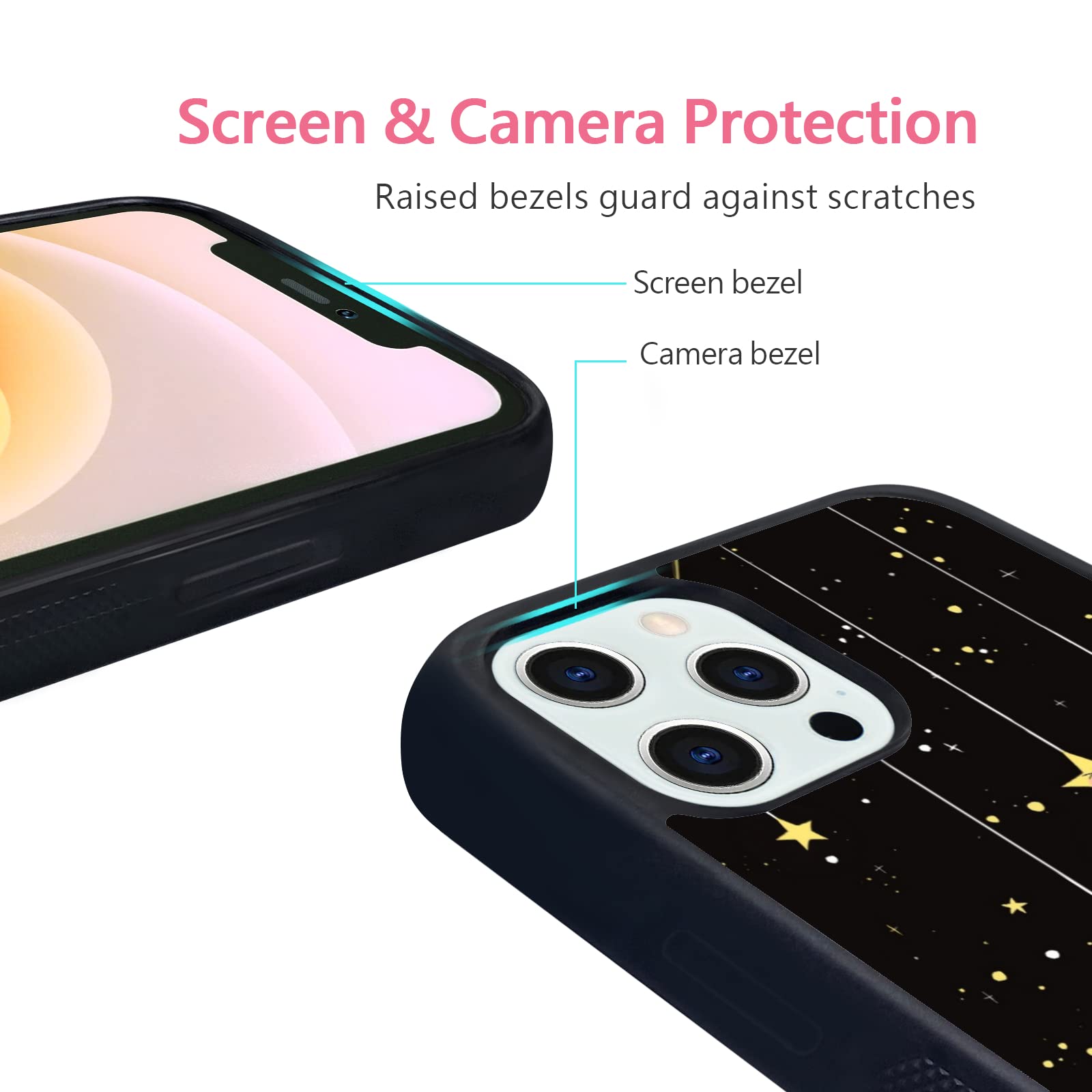 Amazon.com: Black Cute Cat Phone Case iPhone 12 Pro Max