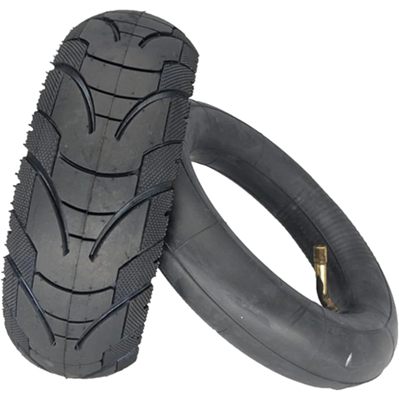 Ensemble De Pneus Et Chambres À Air De 8,5 Pouces, Pneu en Caoutchouc Antidérapant 8 1/2X3, Compatible avec Les Roues De Rechange pour Scooter Électrique