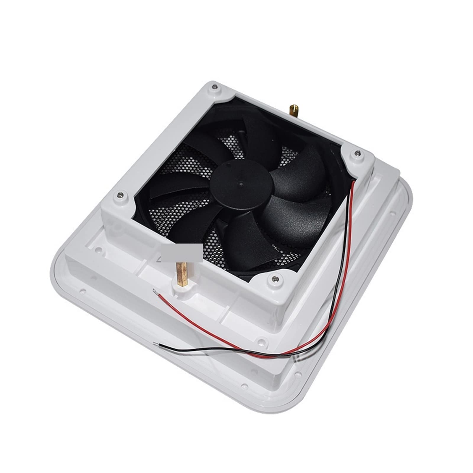 Ventilador De Escape Lateral For Caravana, Inversor De Refrigerador, Disipación De Calor, Rejilla De Rejilla De Ventilación, Accesorios De Modificación For Caravana ,Mantiene La Autocaravana Fresca(Bi