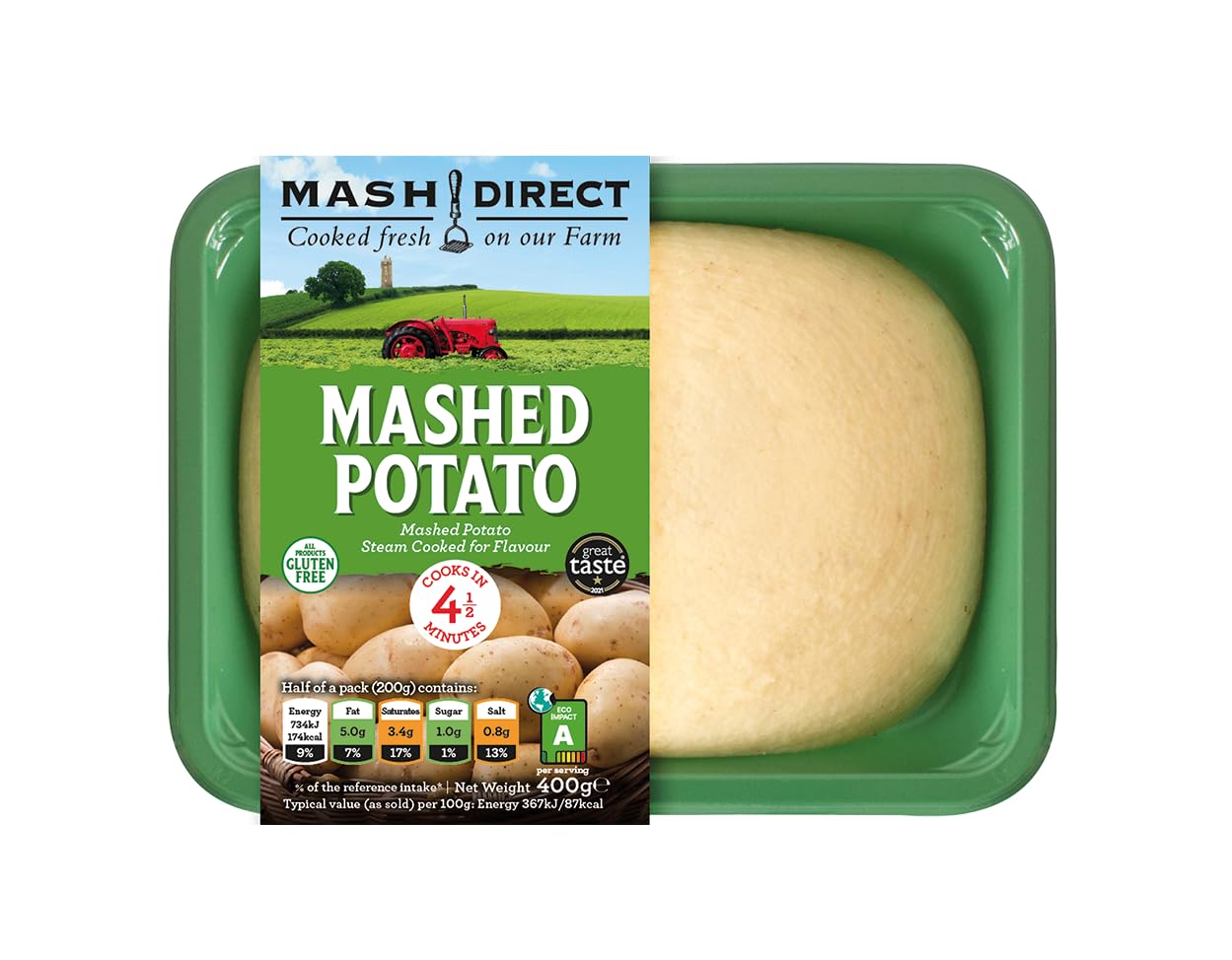 Mash Direct Mashed Potato, 400g