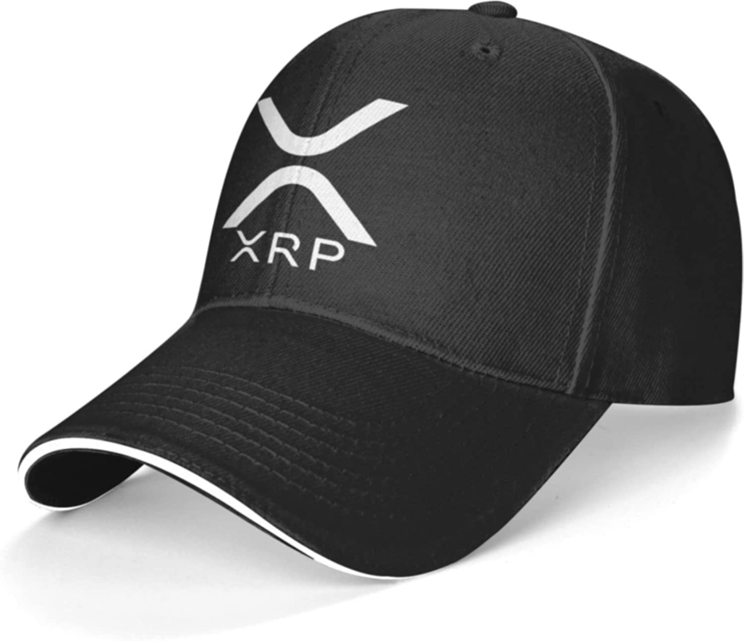 Fifbird Unisex Black Xrp Ripple Baseball Cap Classic Adjustable Hat
