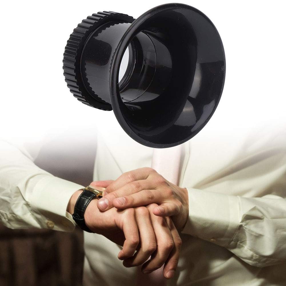 15X Watch Repairing Magnifier Handheld Watch Jewelry Magnifying Glasses Loupe