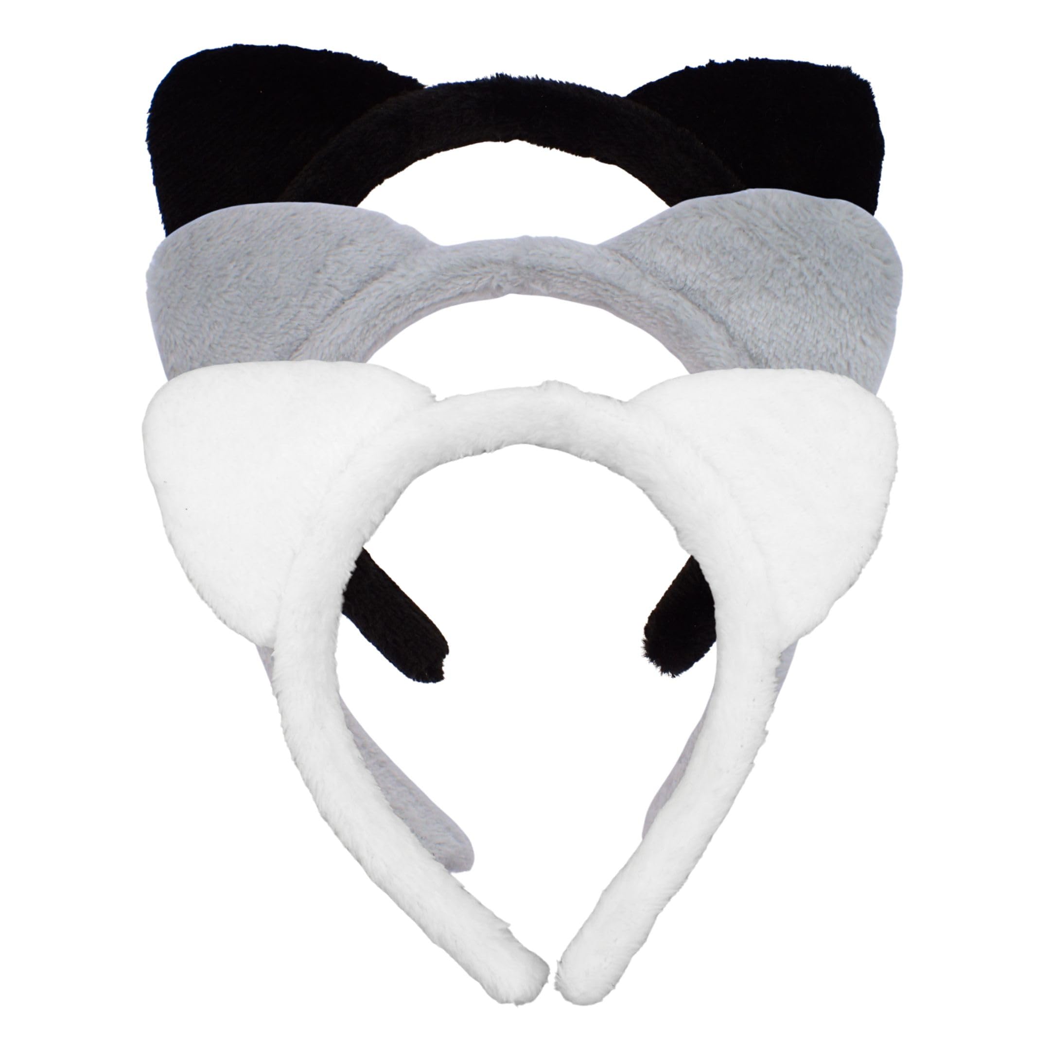 Topkids Accessories Cat Ears for Kids & Adults, Black Cat Headband, Kids Dress Up, Cosplay Accessories