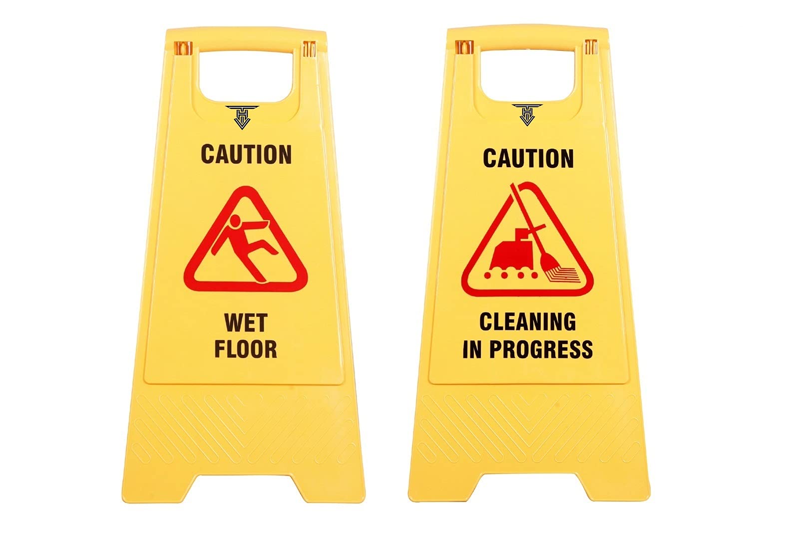 TARGET HYGIENE Caution Sign Board Wet Floor And Cleaning In Progress - Yellow (Combo of 2 Pc Sign Board) (B08J3QMQ8X) Amazon Price History, Amazon Price Tracker