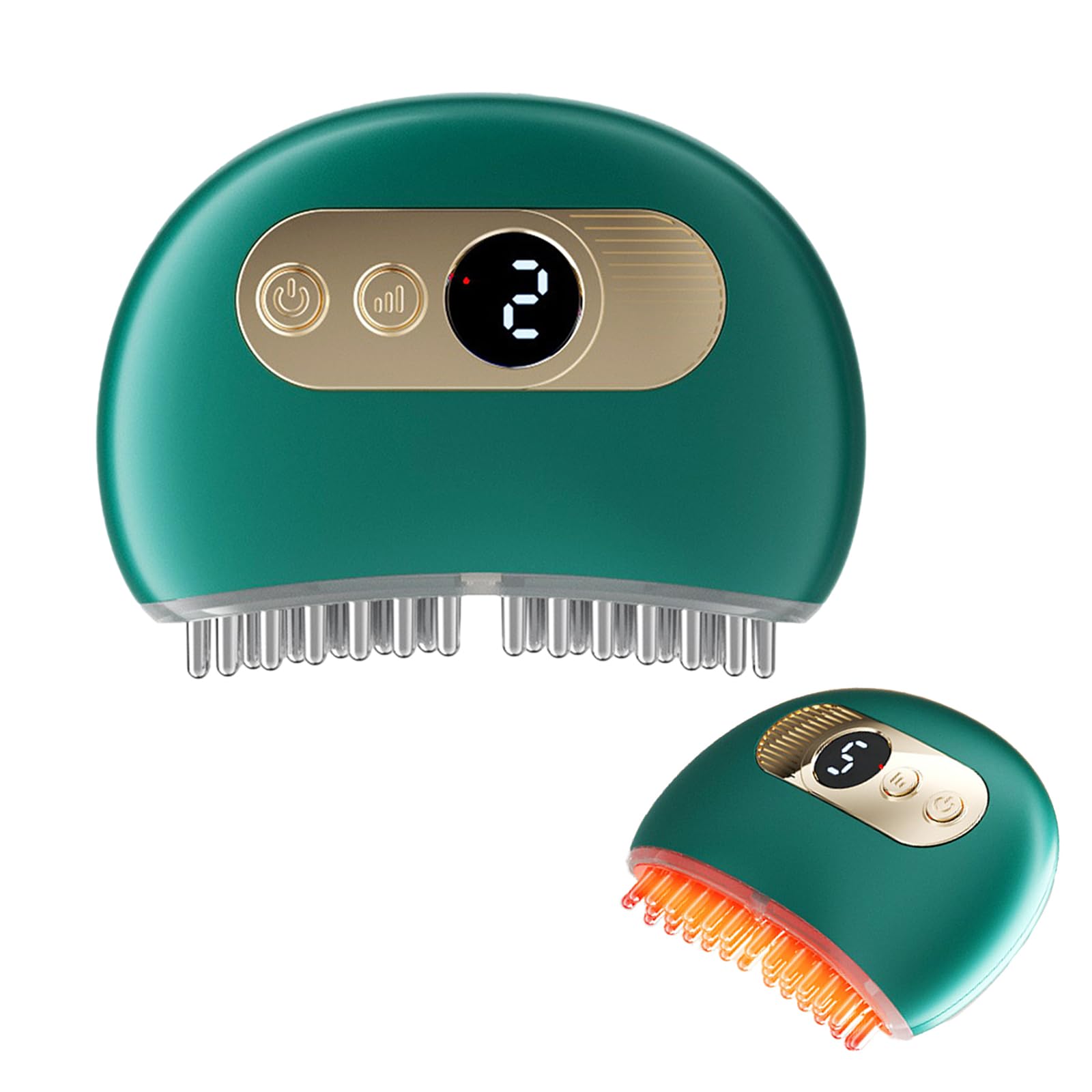 Kiefer Massagegerät mit Wärme, Vibration und EMS, Tragbares 3-in-1 Kieferentspannungsgerät, 9 Intensitätsstufen, zur Linderung von Kiefer/Nacken/Kopfschmerzen und Spannungszuständen