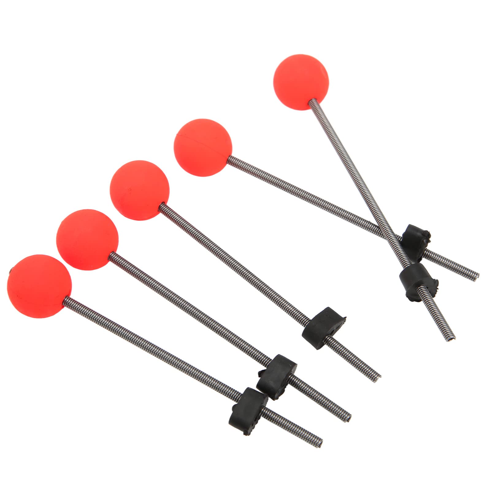 Muiltvoe Mini Winter Ice Fishing Rod Tip, Stainless Steel EVA Material Durable, with Portable Design for Fishing in Rivers Lakes Oceans