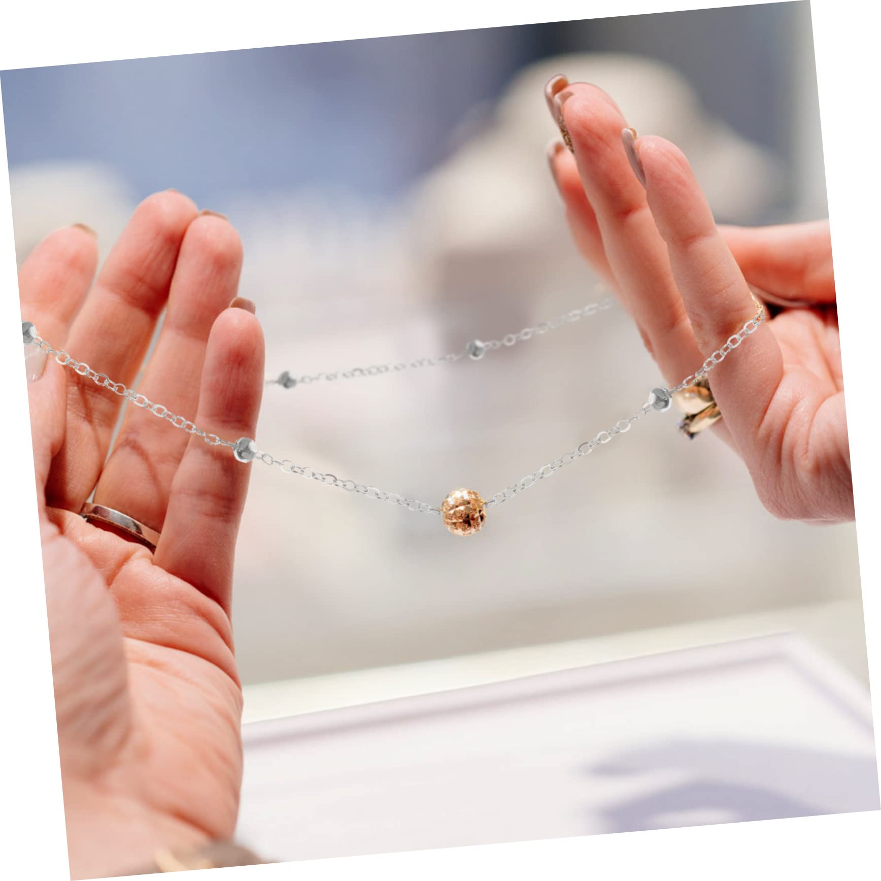 SHINEOFI 5 di Catene per Gioielli per Collana Catene per Collane per Artigianato