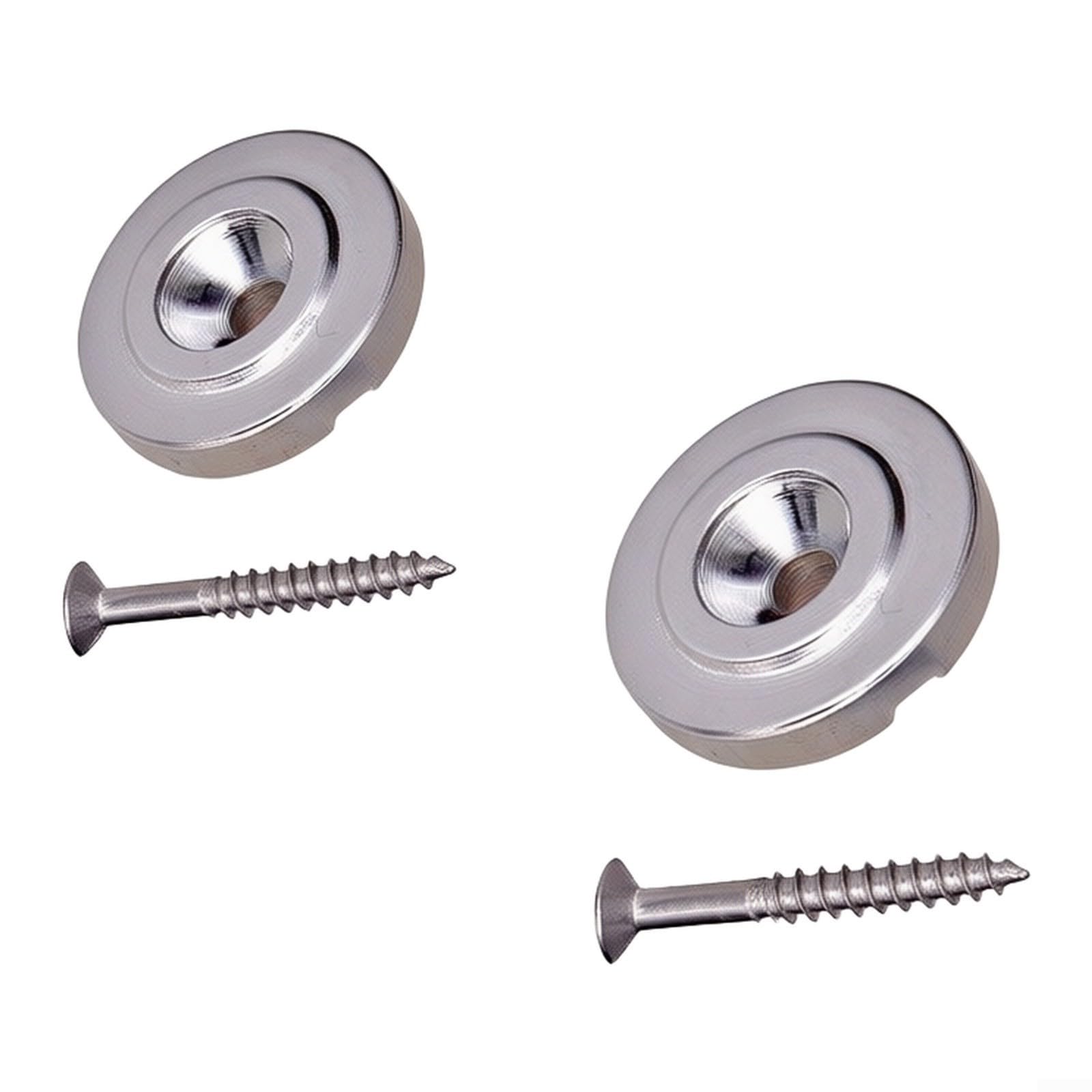 2 x gitara basowa String Retainer Chrome Stabilny (złoty)