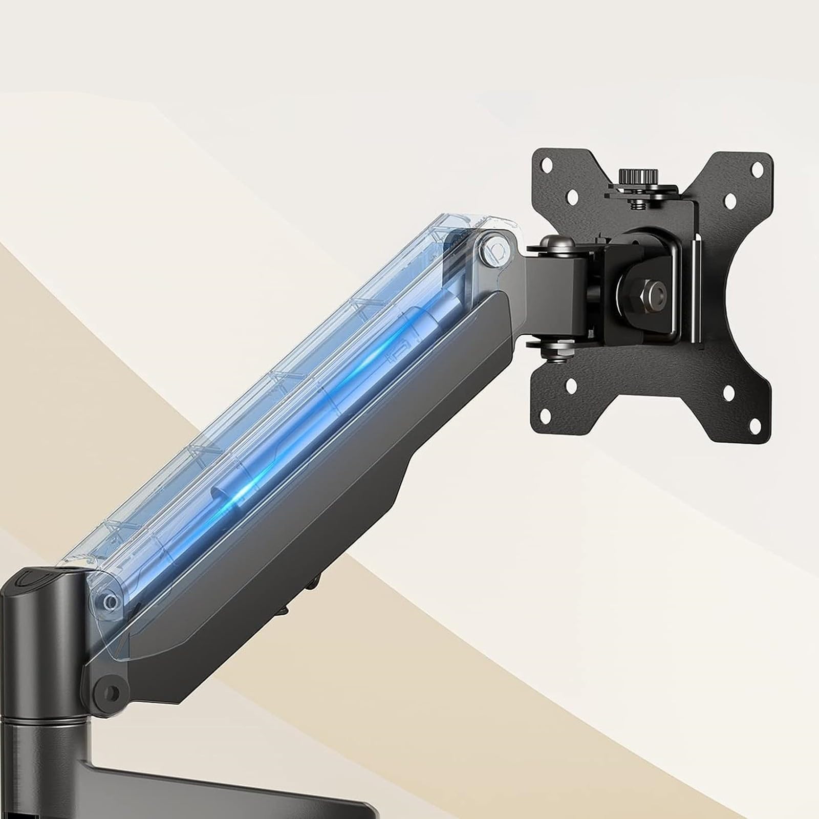 Il braccio dello schermo supporta 2-9 kg di peso Heavy Duty morsetto da scrivania per monitor da 33-32 pollici 360 rotazione regolabile inclinazioni girevoli funzionalità intervalli braccio monitor
