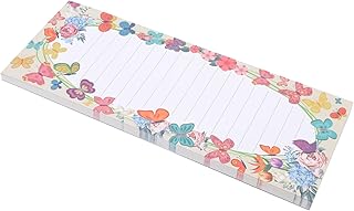 Parliky Notas Adesivas Magnéticas Listas De Blocos De Notas Magnéticos Bloco De Notas Bloco De Notas Para Geladeira Ímãs Adesivos Bloco De Notas Magnético Ímãs Para Quadro Branco Blocos