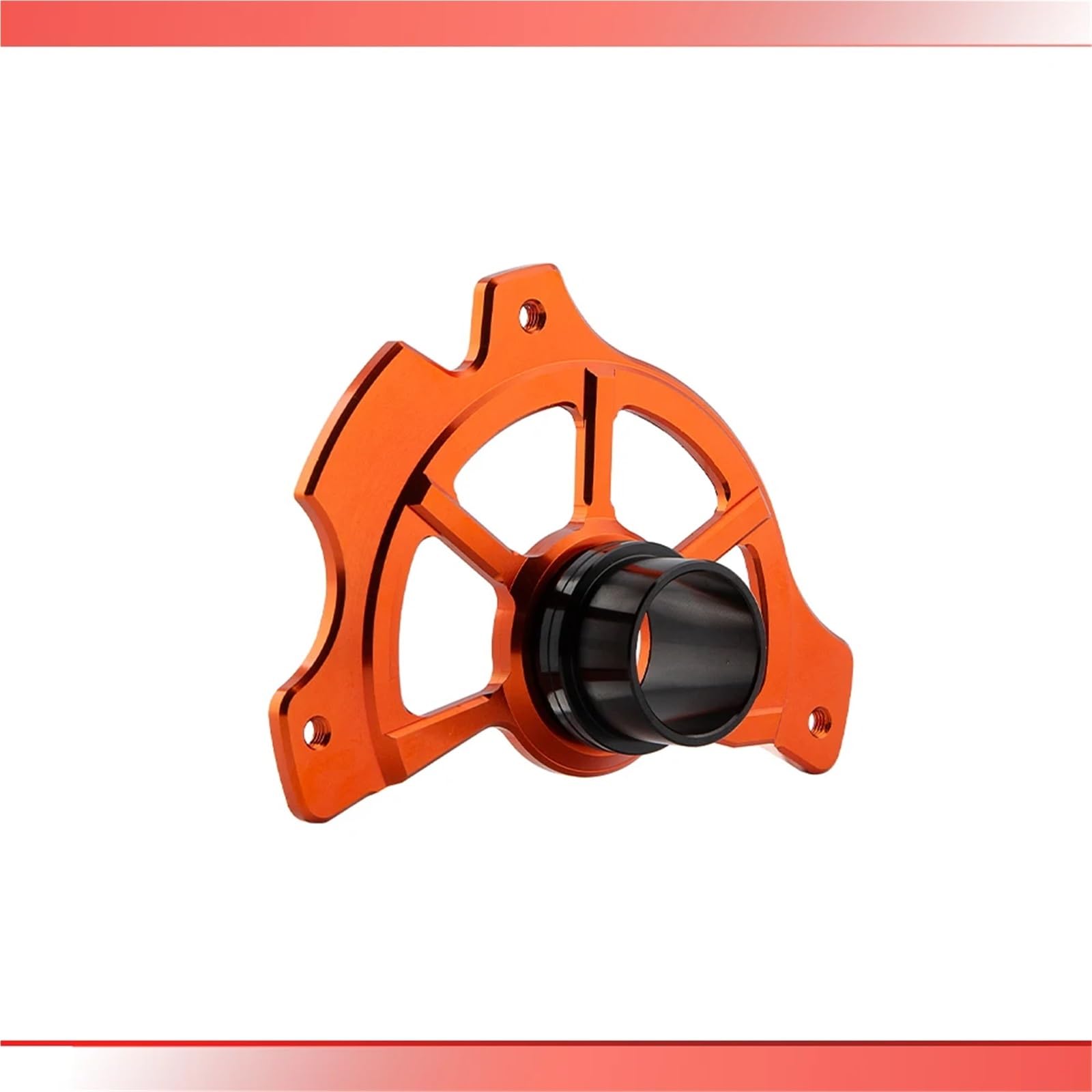 Protezione disco freno posteriore Adatto Per KTM Per Husqvarna 125-400 450 530 SX SXF XC XCF EXC EXCF TC FC 2015-2022 Protezione Disco Freno Anteriore Da 22 Mm E 26(22MM Black orange)