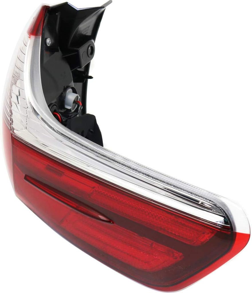 For Toyota Sienna 15-17 Tail Light Assembly Base.L.LE.XLE.Limited Model Passenger Side Outer CAPA Certified | TO2805123 | 81550-08050