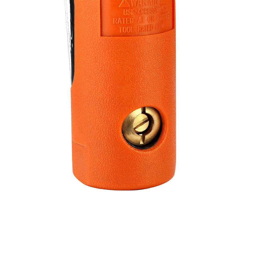 WORKPAD Mini pneumatyczna szlifierka prosta, 25000 obr./min, mini narzędzia pneumatyczne, wyposażona w tuleje 1/4", 1/8" i 2 klucze