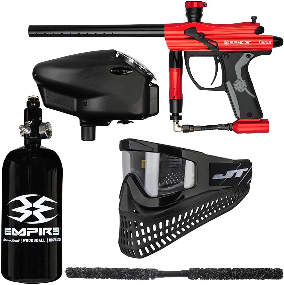 Action Village Kingman Spyder Fenix Super Paintball Gun Package Kit