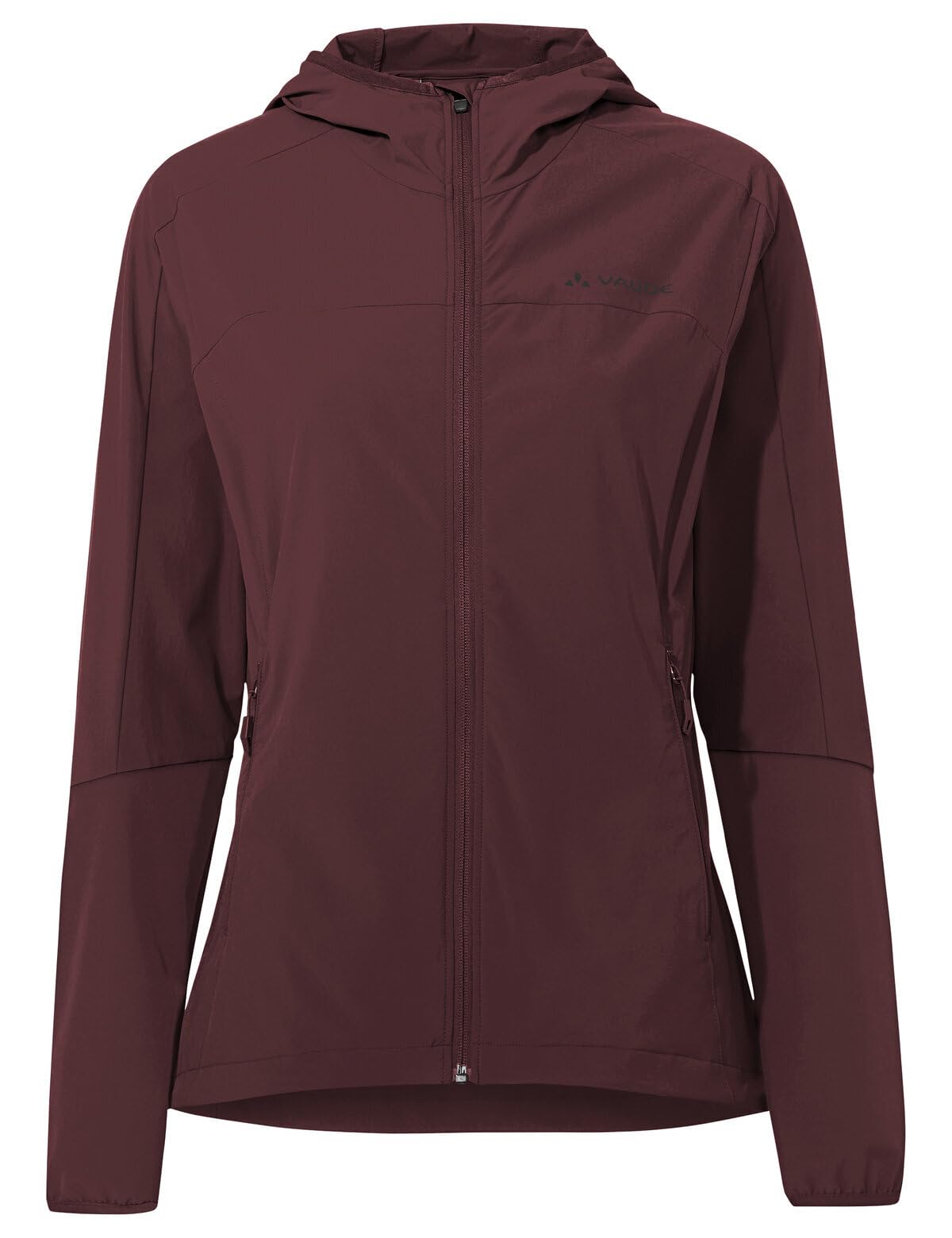 VAUDE Women's Moab Jacket IV, leichte Bike-Softshelljacke mit Kapuze, wasserabweisend, elastisch, atmungsaktiv, Bluesign®-zertifiziert, nachhaltig, PFC-frei