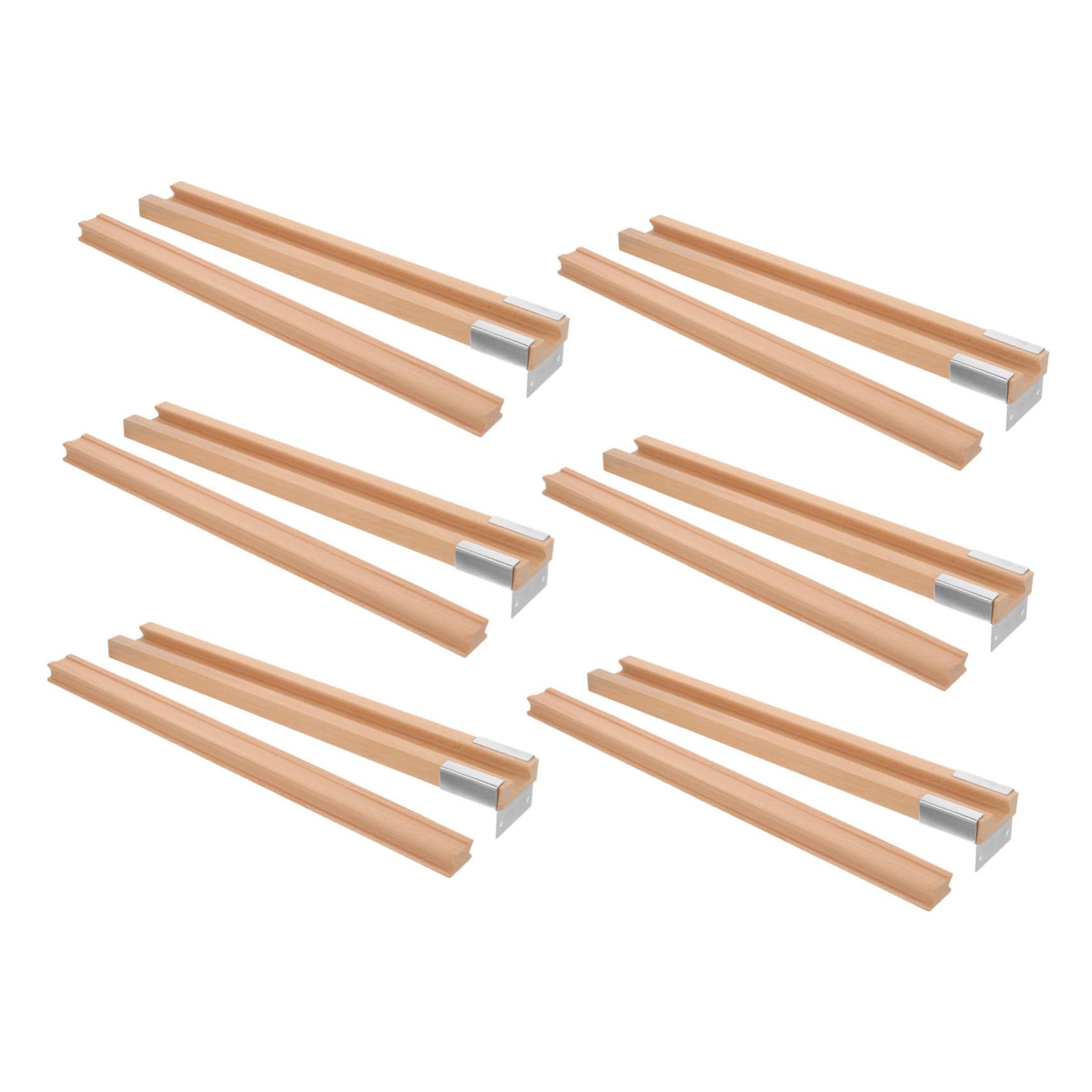 Coulisses de tiroir en bois Mipcase pour réparer les rails coincés de votre commode