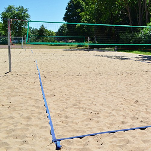 DONET Beachvolleyball Spielfeldmarkierung für Feldgröße 8 x 16 m - Made in Germany